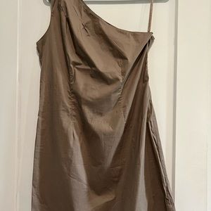 Gap one shoulder dress